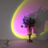 LED Table Lamp with Sunset Projection