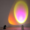 LED Table Lamp with Sunset Projection