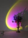 LED Table Lamp with Sunset Projection