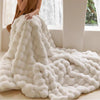Plush Faux Fur Blanket - SnuggleFur Collection
