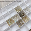 Cosmetic and Nail Supply Multi-Drawer Salon Cart