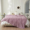 Reversible Thick Lambswool Blanket - CozyLuxe