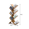 Contemporary Corner Bookcase - Stylish Wooden Designer Bookshelf