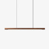 Rectangular Wooden Pendant Lamp