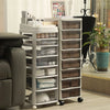 Cosmetic and Nail Supply Multi-Drawer Salon Cart