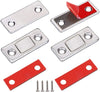 2-Pack LatchnShut Ultra-Slim Magnetic Door Catches for Effortless Closure