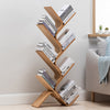 Contemporary Corner Bookcase - Stylish Wooden Designer Bookshelf