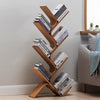 Contemporary Corner Bookcase - Stylish Wooden Designer Bookshelf