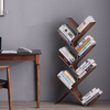 Contemporary Corner Bookcase - Stylish Wooden Designer Bookshelf