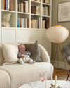 Rice Paper Lantern Floor Lamp