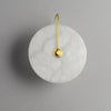 Wall-Mounted LED Light in Alabaster Finish