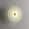 Wall-Mounted LED Light in Alabaster Finish