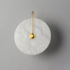 Wall-Mounted LED Light in Alabaster Finish