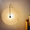 Wall-Mounted LED Light in Alabaster Finish