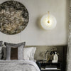 Wall-Mounted LED Light in Alabaster Finish