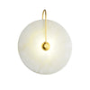 Wall-Mounted LED Light in Alabaster Finish