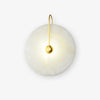 Wall-Mounted LED Light in Alabaster Finish
