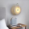 Wall-Mounted LED Light in Alabaster Finish
