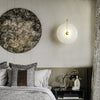 Wall-Mounted LED Light in Alabaster Finish