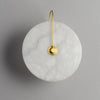 Wall-Mounted LED Light in Alabaster Finish