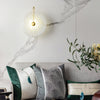 Wall-Mounted LED Light in Alabaster Finish