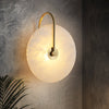Wall-Mounted LED Light in Alabaster Finish