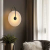 Wall-Mounted LED Light in Alabaster Finish
