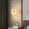 Wall-Mounted LED Light in Alabaster Finish