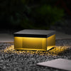 Sleek Black Outdoor Post Light