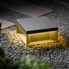 Sleek Black Outdoor Post Light