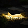 Sleek Black Outdoor Post Light