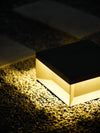 Sleek Black Outdoor Post Light