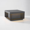 Sleek Black Outdoor Post Light