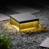 Sleek Black Outdoor Post Light
