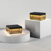 Sleek Black Outdoor Post Light