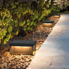 Sleek Black Outdoor Post Light