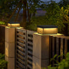 Sleek Black Outdoor Post Light