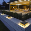 Sleek Black Outdoor Post Light