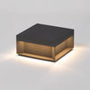 Sleek Black Outdoor Post Light