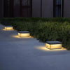 Sleek Black Outdoor Post Light