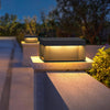 Sleek Black Outdoor Post Light