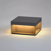 Sleek Black Outdoor Post Light