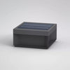 Sleek Black Outdoor Post Light