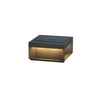 Sleek Black Outdoor Post Light