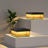 Sleek Black Outdoor Post Light