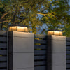 Sleek Black Outdoor Post Light