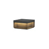 Sleek Black Outdoor Post Light