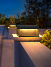 Sleek Black Outdoor Post Light
