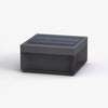 Sleek Black Outdoor Post Light