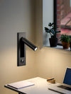 Integrated Bedside Wall Light